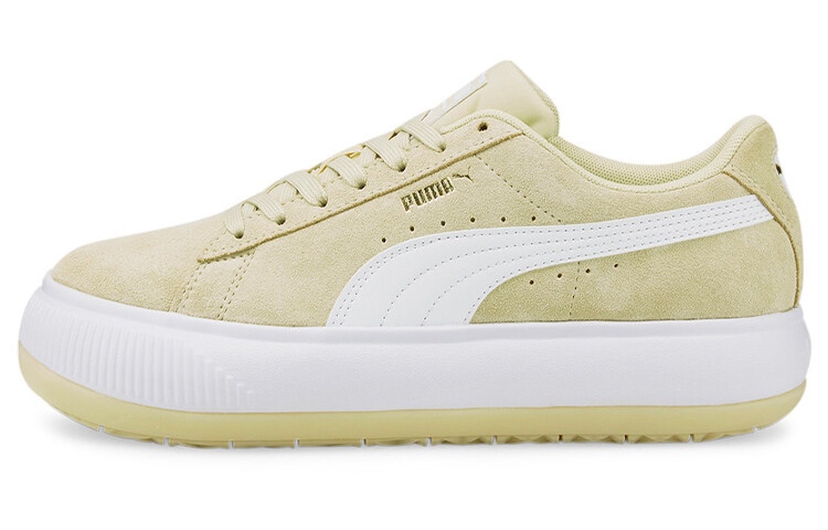 

Кроссовки PUMA Suede Mayu Thick Sole Minimalistic Casual Skateboarding Shoes Khaki Women's