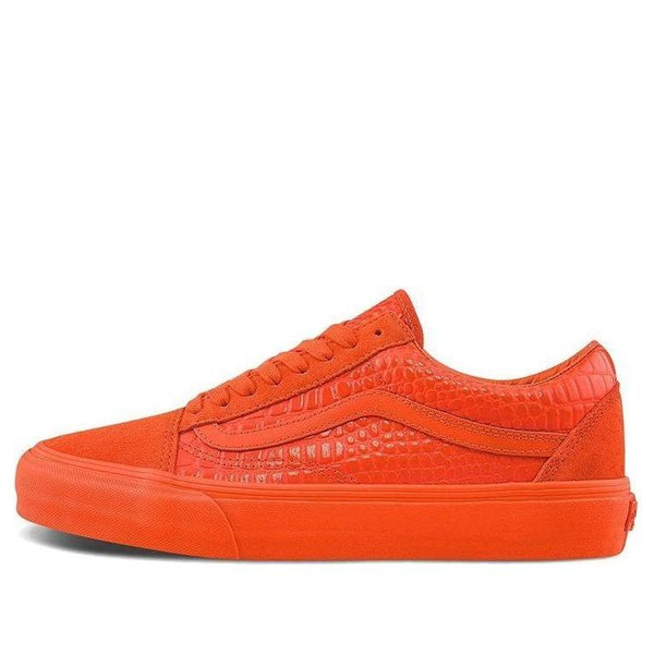 

Кроссовки old skool vlt lx 'croc skin - flame' Vans, оранжевый