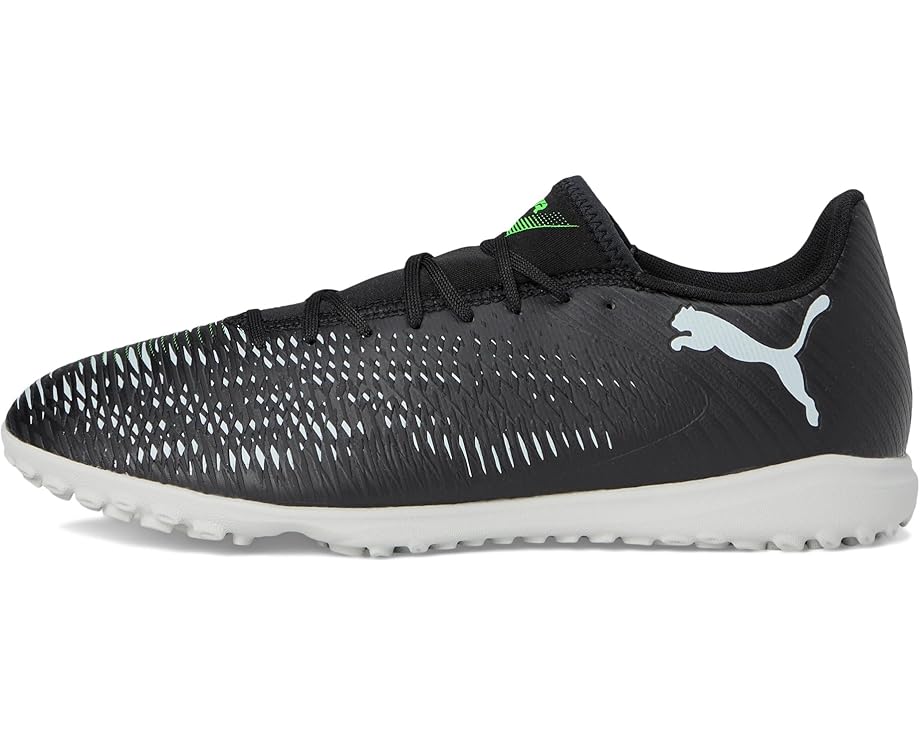 Кроссовки PUMA Future 8 Play Turf Trainer Soccer Cleats, цвет Puma Black-Cool Light Gray-Fluo Green — фото 4