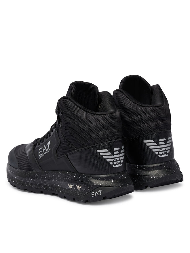 Кроссовки 7X000340 AF18615 MZ186 Ea7 Emporio Armani, черный — фото 3