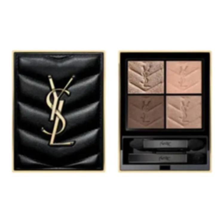 Мини-клатч в стиле Luxury Style палетка теней для век Natural Brightening Skin Tone SAINT LAURENT, #500 medina glow — фото 3