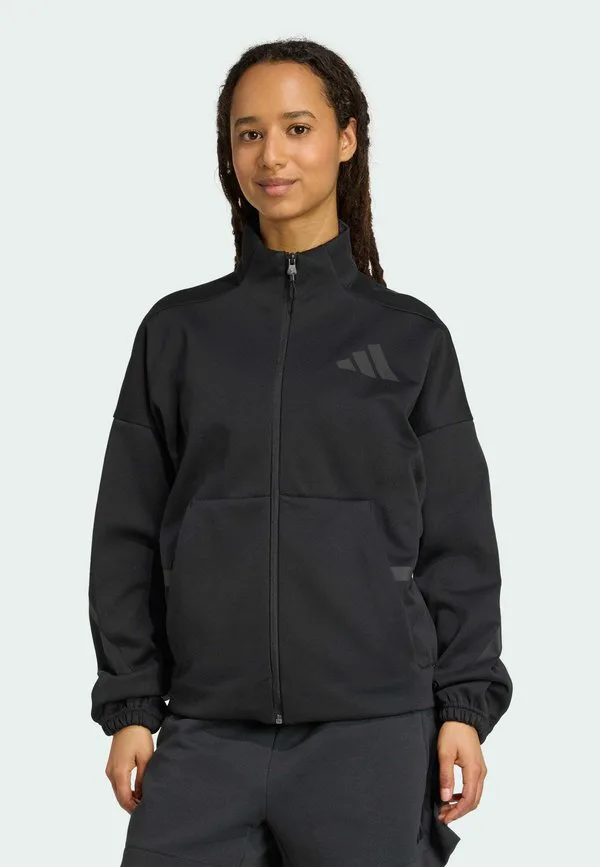 

Толстовка на молнии zne Adidas Sportswear, Black, Черный, Толстовка на молнии zne Adidas Sportswear, Black