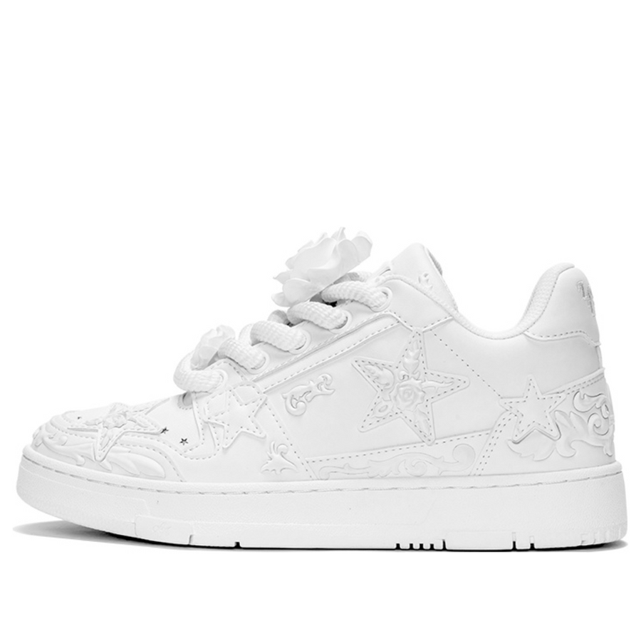

Кроссовки KAALIXTO x Love Me Later Skateboarding Mid 'White', белый