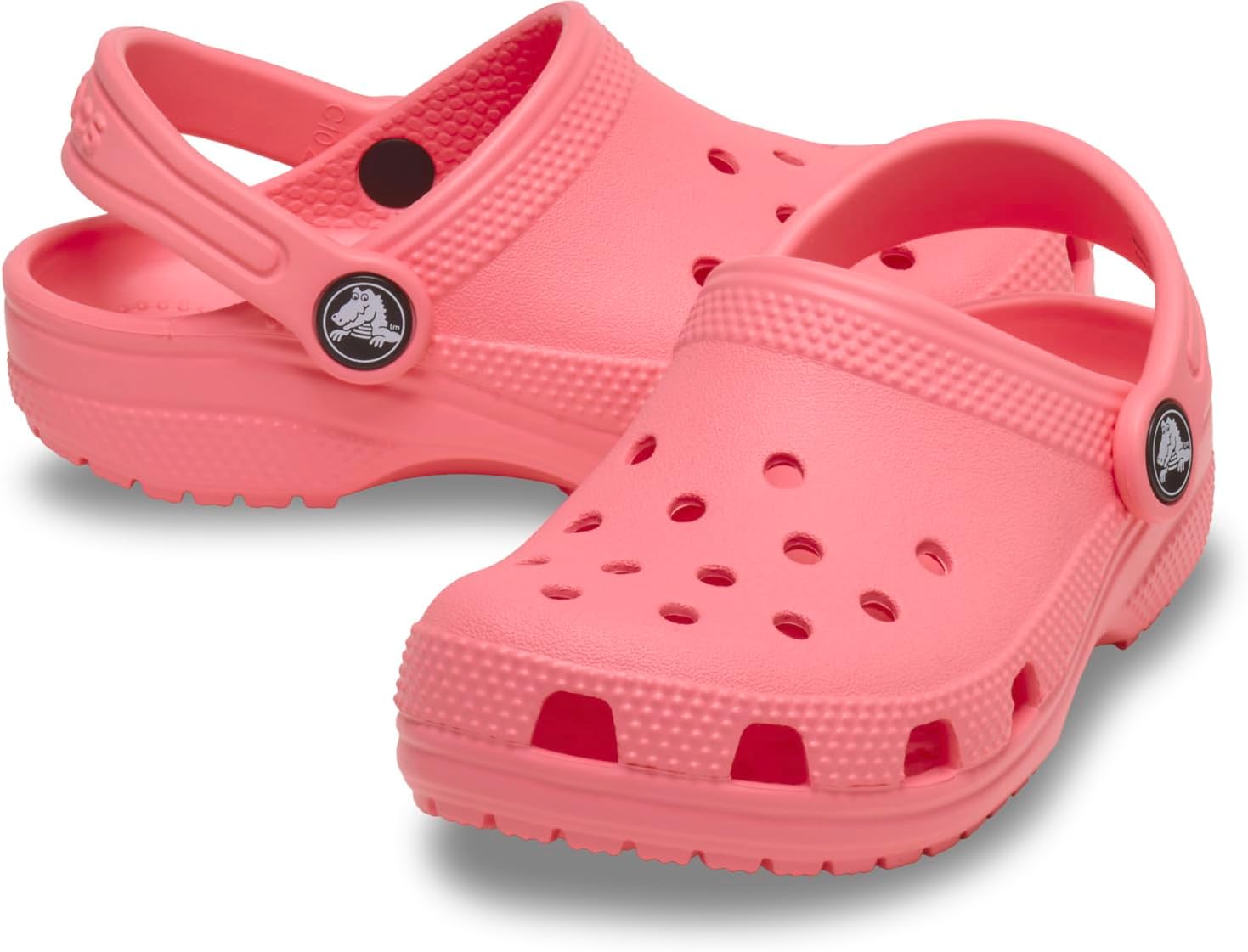 Классические сабо Crocs для детей, Guava — фото 4