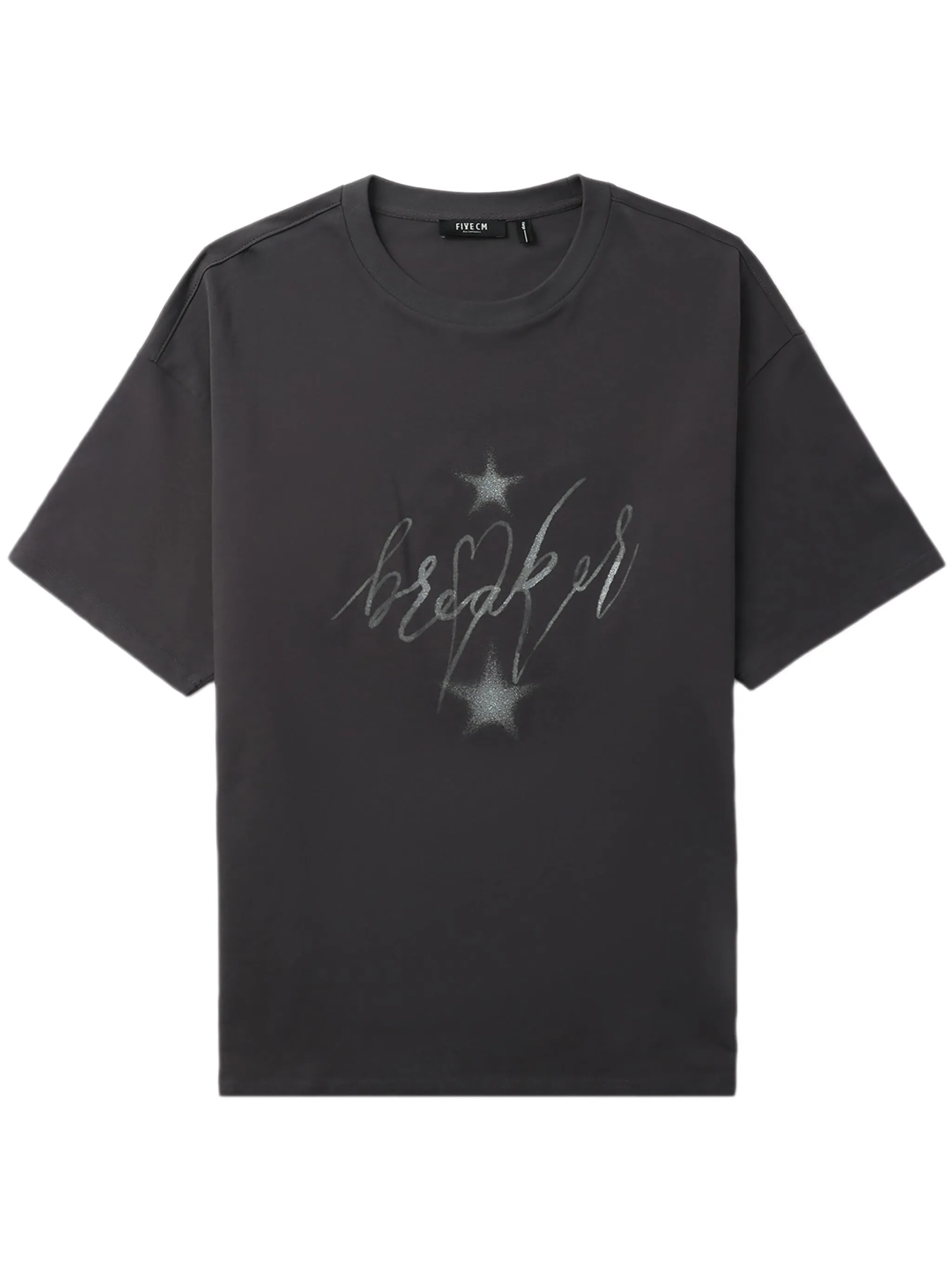 

Футболка с графичным принтом Five Cm, серый