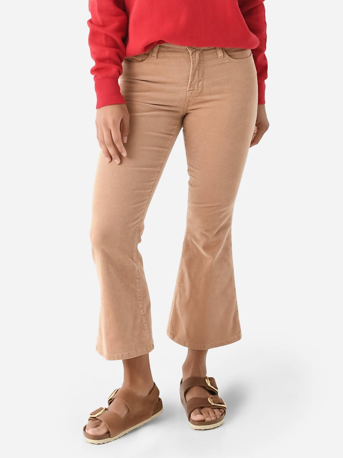 

Джинсы Le Crop Flare Corduroy цвета Light Camel FRAME