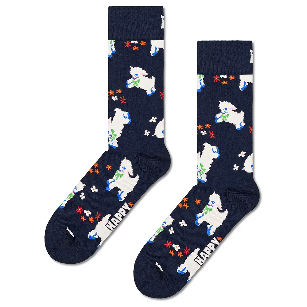 

Носки Happy Lamb crew, синий