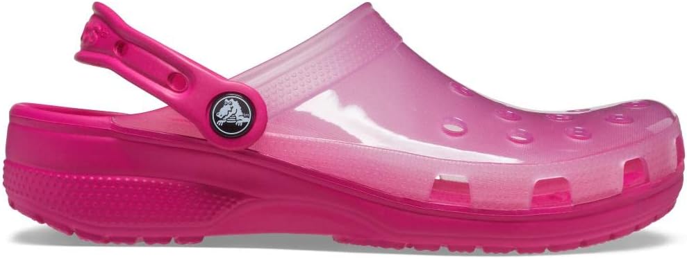 Сабо Унисекс Классические Полупрозрачные Сабо Crocs, розовый — фото 2