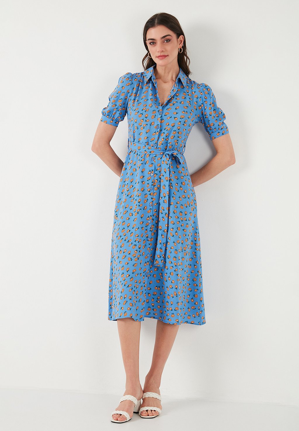 

Платье-рубашка REGULAR FIT LELA, синий