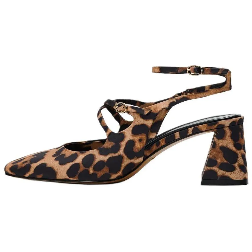 

Туфли Мэри Джейн женские Zara, цвет Leopard