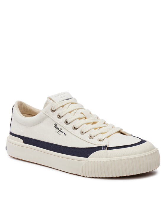 

Кроссовки из ткани Pepe Jeans, белый