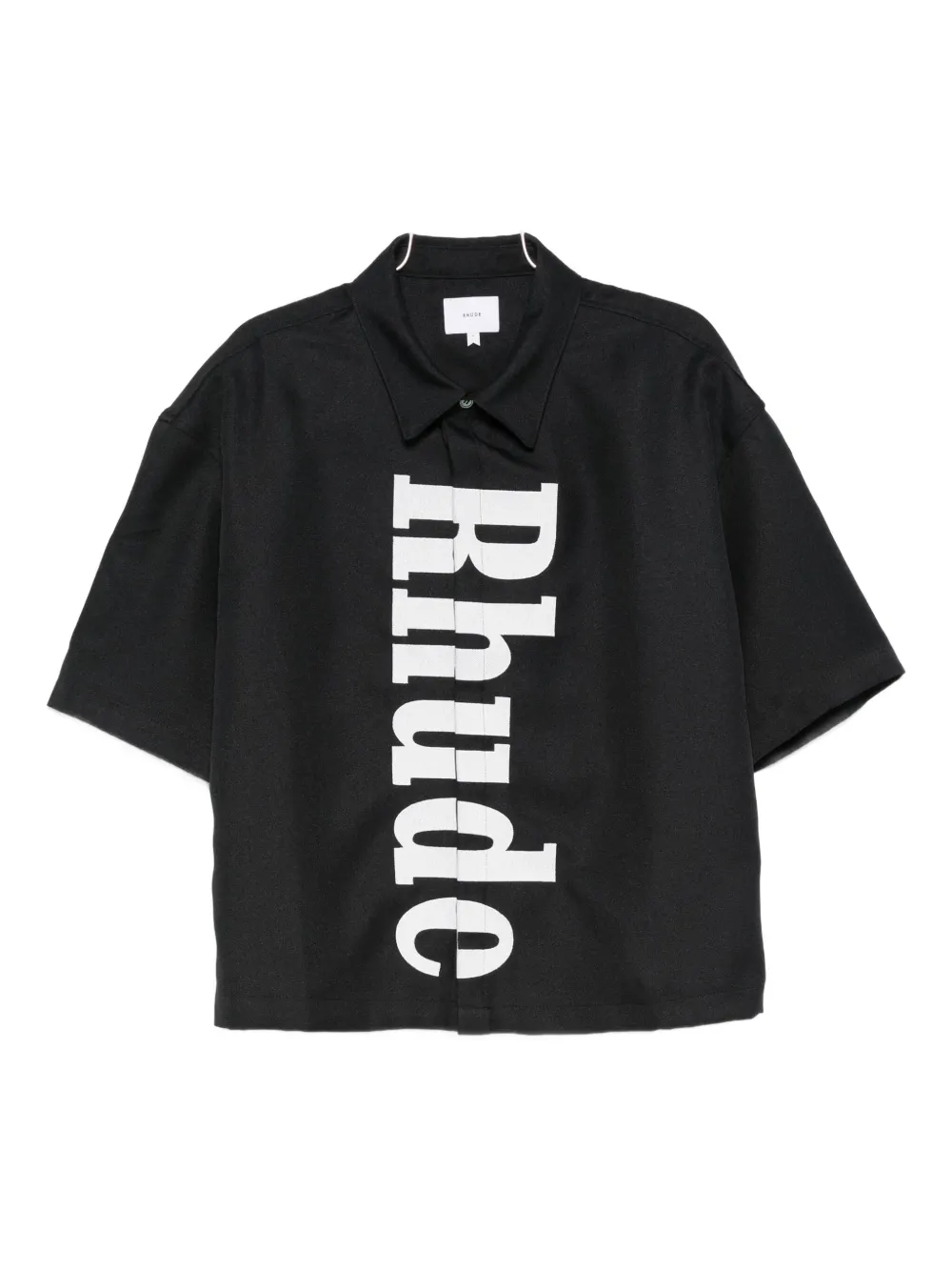 

Рубашка с логотипом RHUDE, черный