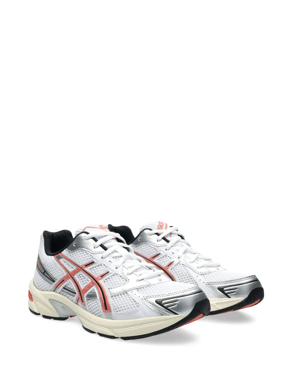 Кроссовки Gel-1130 White/Desert Red ASICS, белый — фото 2