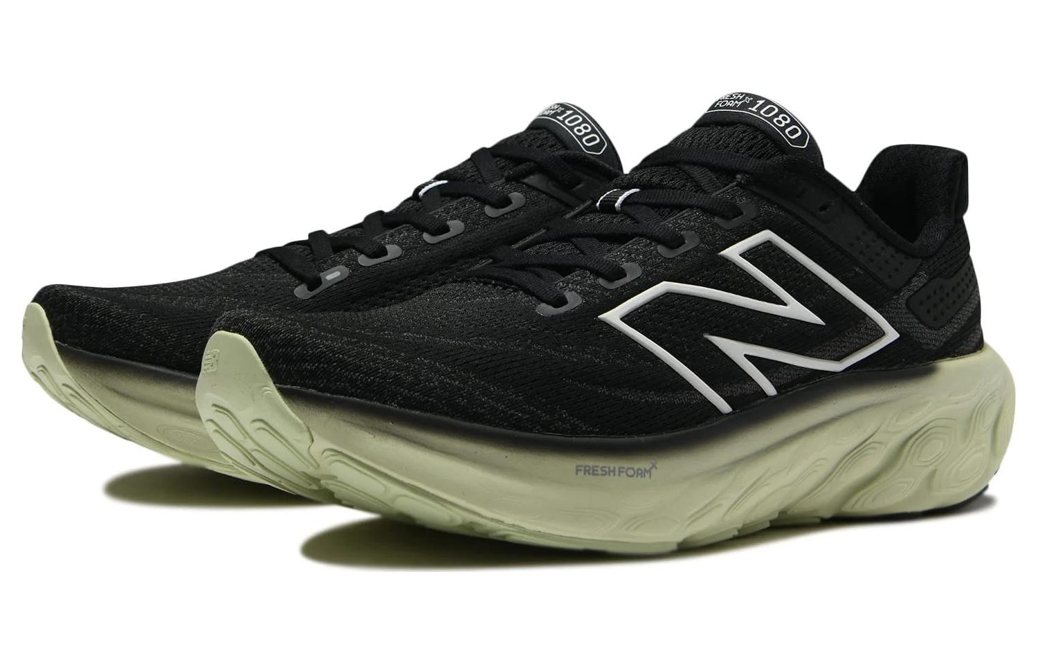 Fresh Foam X 1080v13 Utility 'Back Lichen Green' New Balance, Чёрный Зелёный — фото 3