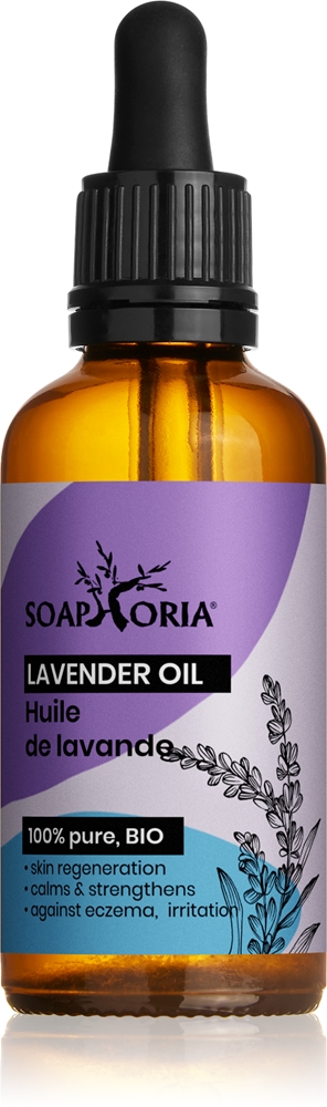 

Органическое лавандовое масло успокаивающее лавандовое масло Soaphoria, 50 мл