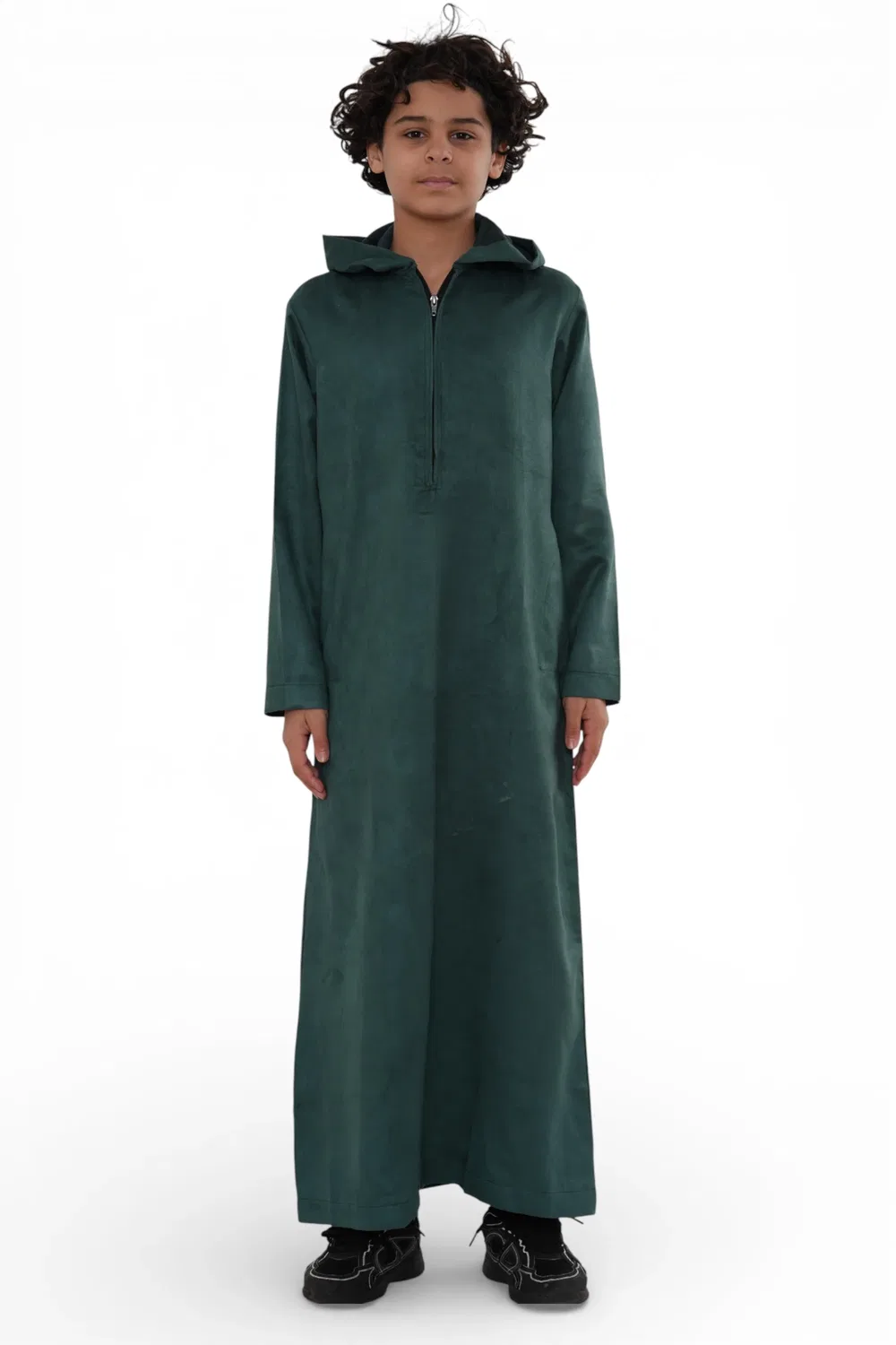 Arabic Thobes Детская зеленая марокканская джубба-халат для мальчиков на Ид - K-HM12