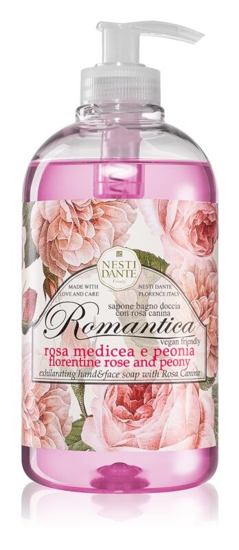 

Жидкое мыло для рук Nesti Dante Romantica Florentine Rose and Peony