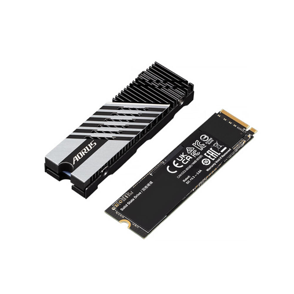 

SSD накопитель Gigabyte AORUS Gen4 7300 M.2, PCIe 4.0 NVMe, 1Тб