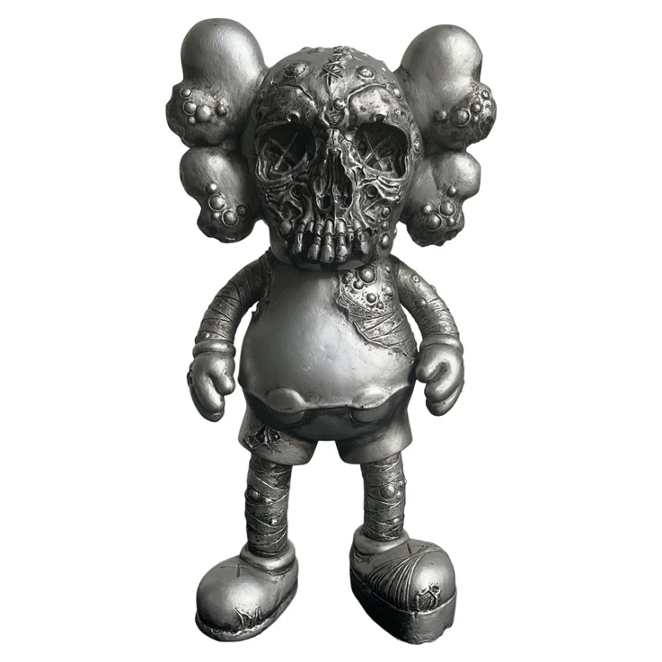 

Фигурка Kaws Pushead Companion, серебристый