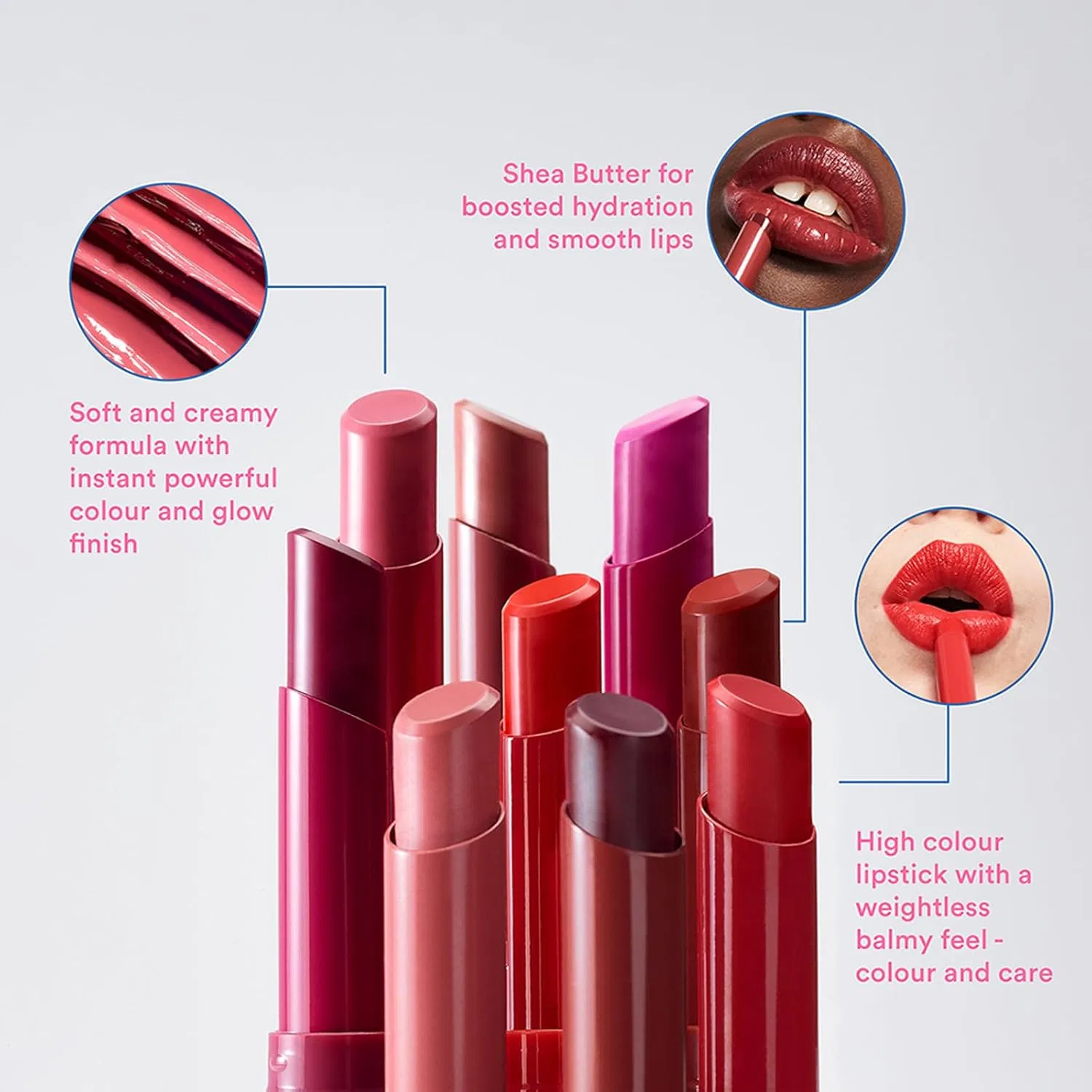 Блеск для губ 3INA The Color Lip Gloss 114 Rich Terracotta Brown 0.5 oz — фото 2