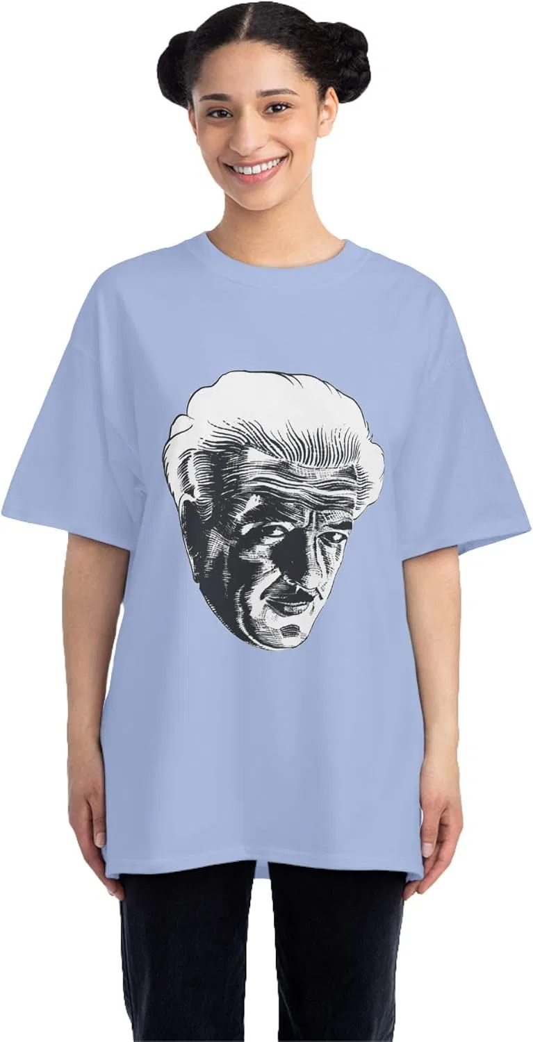 Мужская футболка с круглым вырезом Beefy-T Hanes, Light Blue — фото 4