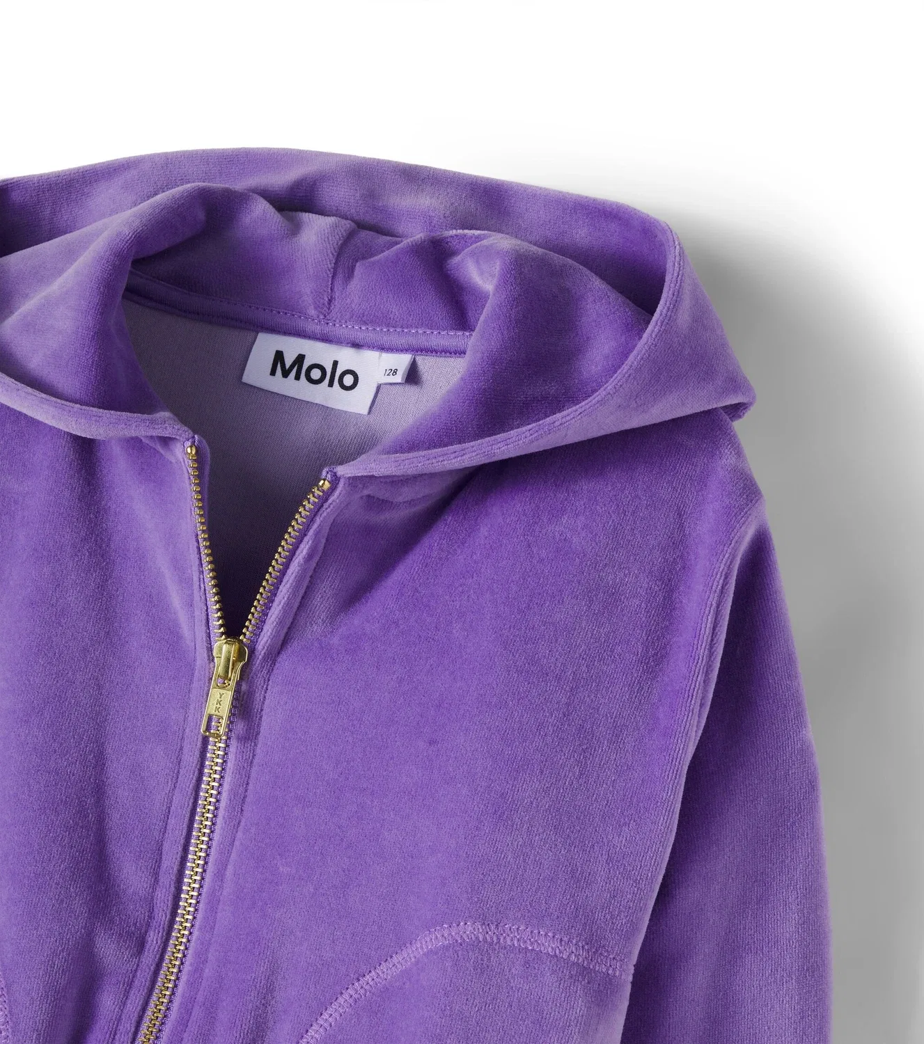 Худи с капюшоном и молнией Milla Molo, фиолетовый — фото 4