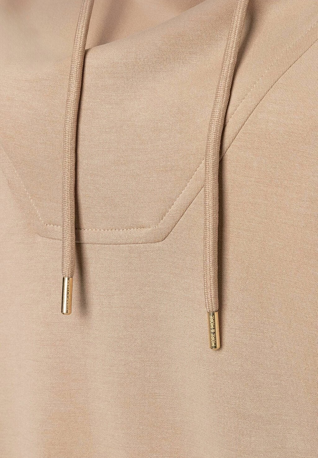 

Толстовка с капюшоном WITH COLLAR More & More, коричневый