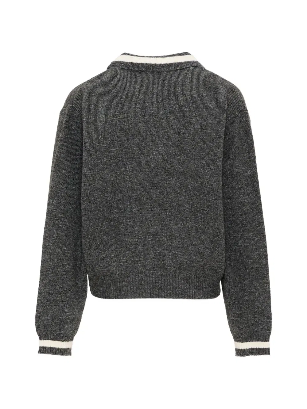 Рубашка поло с нашивкой-логотипом Trussardi Junior, серый — фото 2