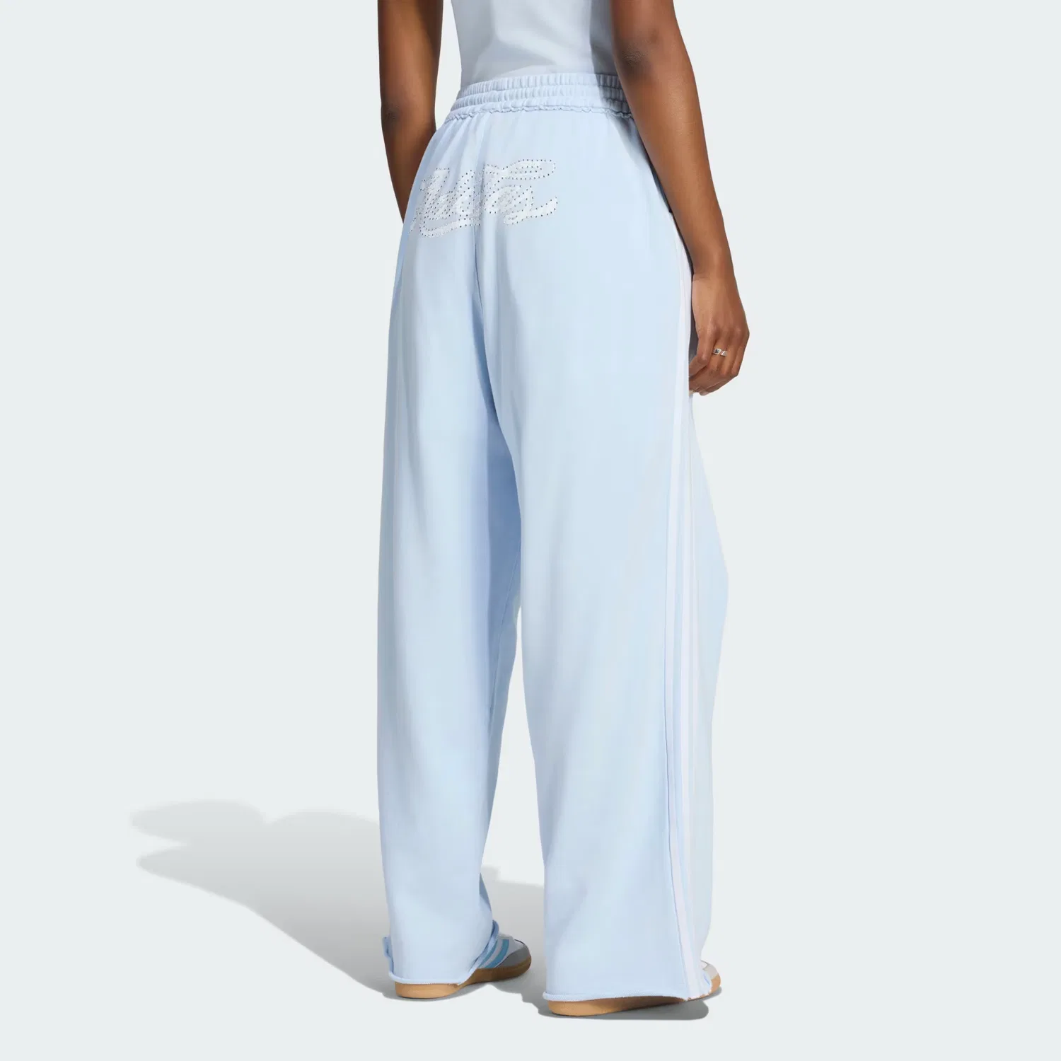 Женские спортивные штаны свободного кроя Graphic Loose Sweat Pants Adidas Originals, Crystal Sky