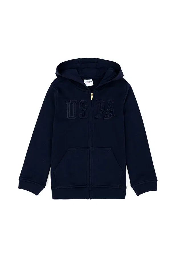 Детские свитшот с принтом U.S. Polo Assn., Dark Blue
