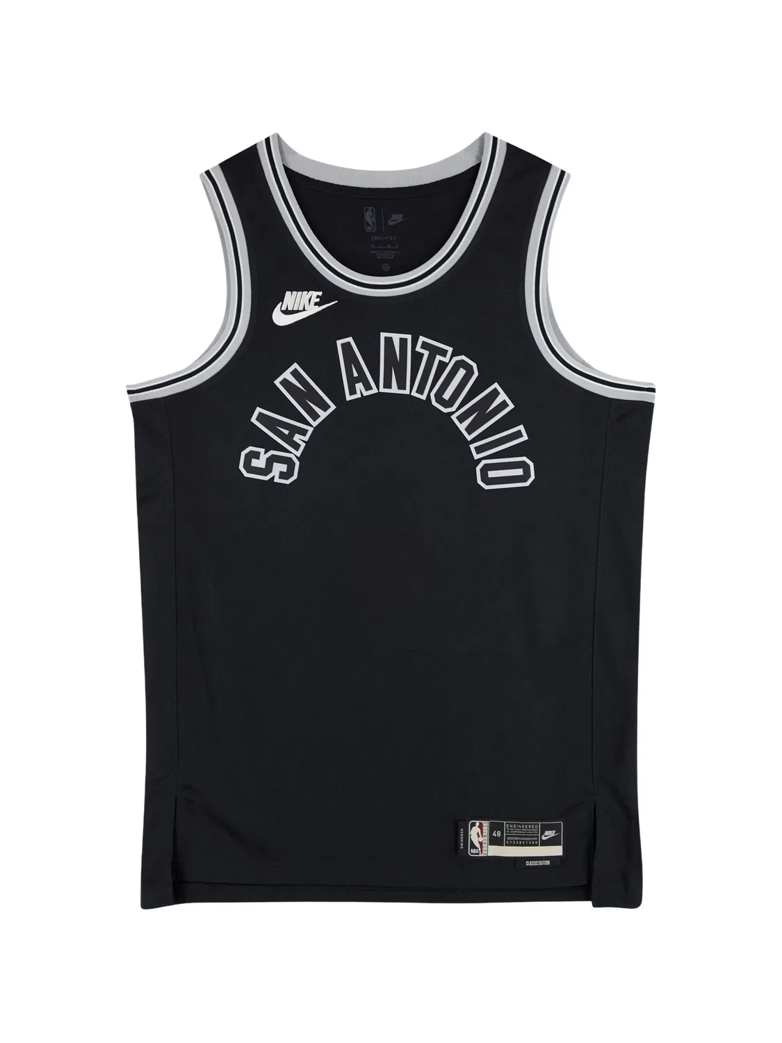 Топ San Antonio Spurs Swingman из джерси Nike, черный