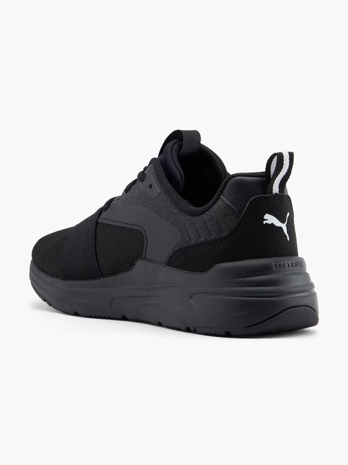 Детские кроссовки с системой амортизации PUMA SOFTRIDE WIRED 2 JR, черный — фото 3