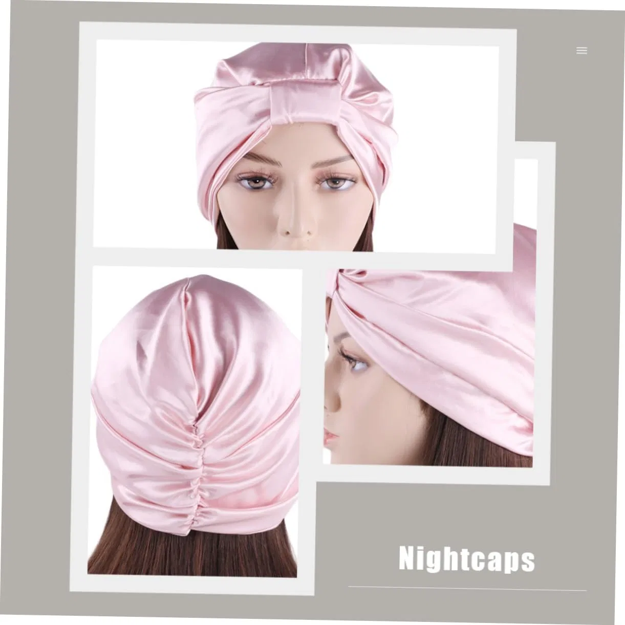 Шапочка для душа Satin, Healeved, 2 шт, случайный цвет — фото 4