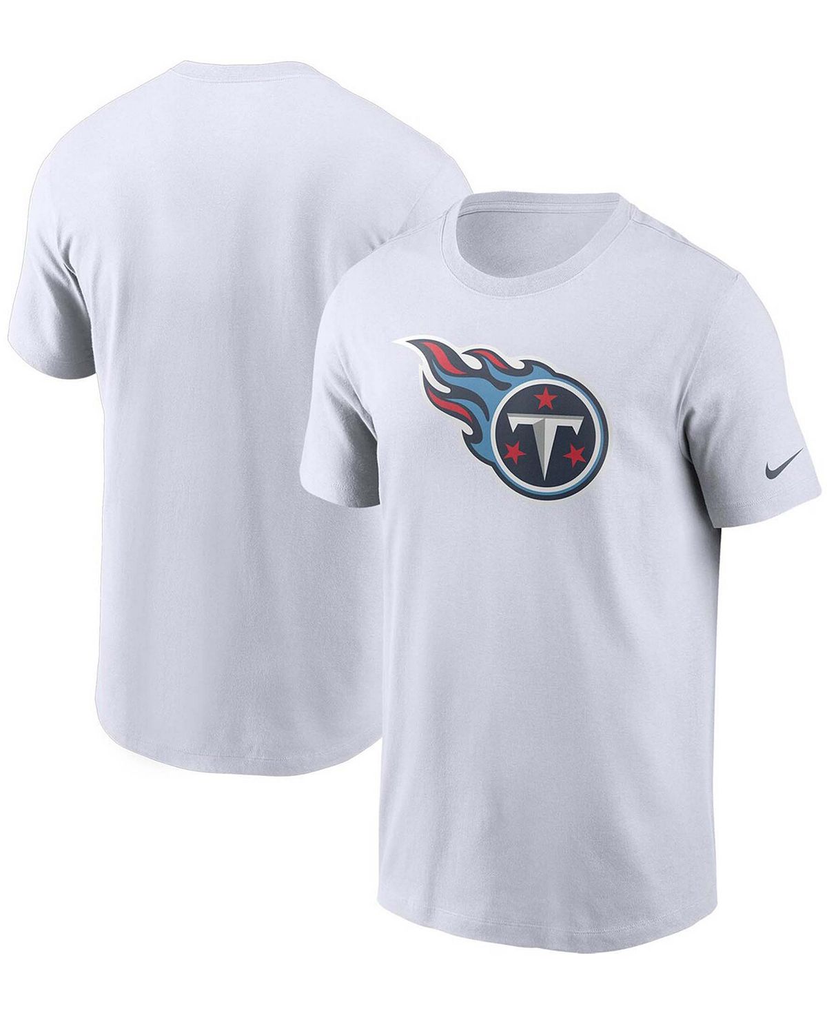 

Мужская белая футболка с логотипом tennessee titans primary Nike, белый