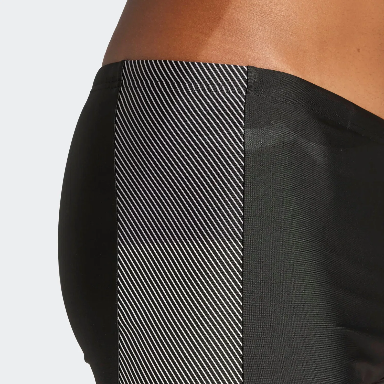 Детские боксерские плавки с хлорозащитой Adidas Performance, Black — фото 4