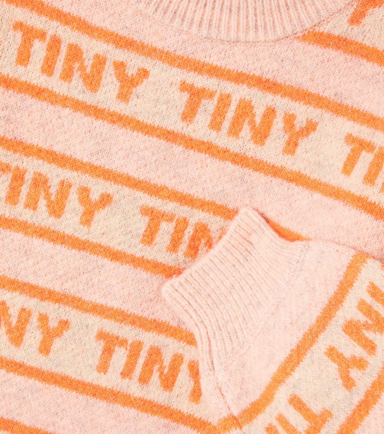 Детский свитер Tinycottons, оранжевый — фото 3