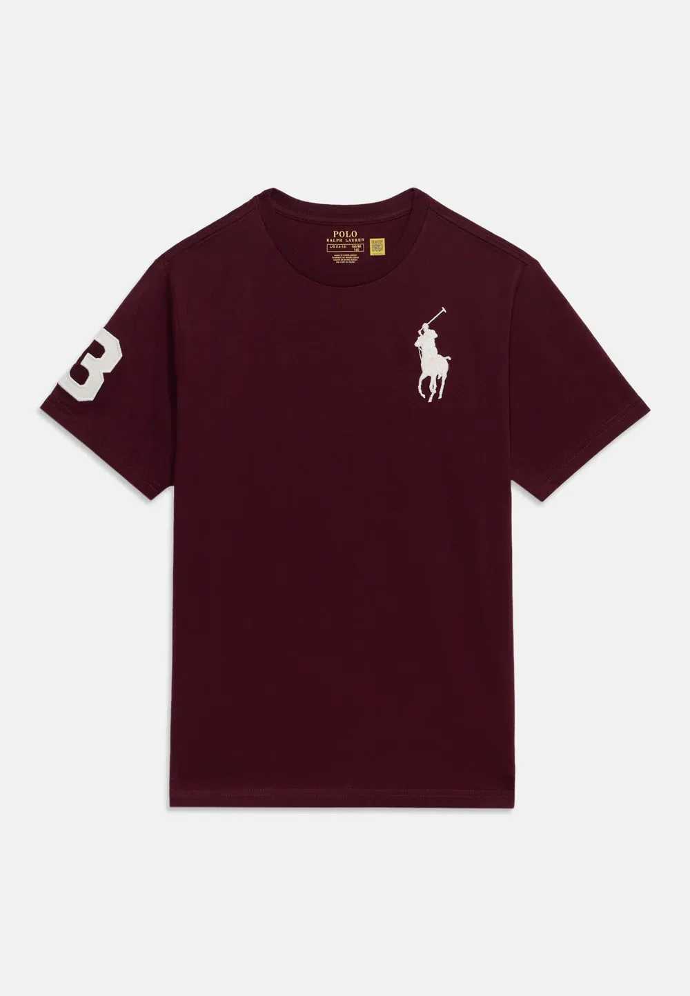 Простая футболка Polo Ralph Lauren, Rich Ruby — фото 3