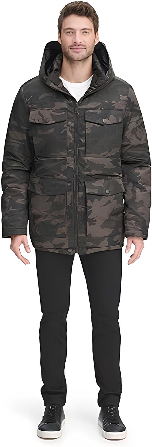 

Куртка-парка DKNY Men's Performance Four Pocket, мультиколор