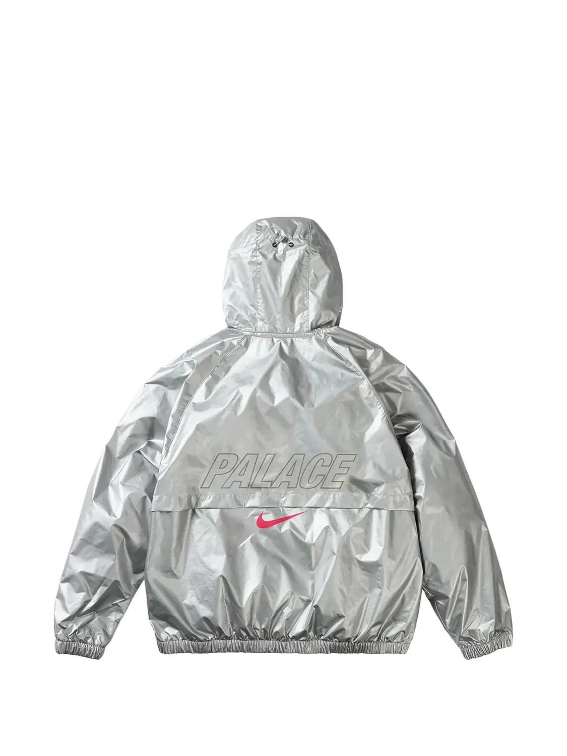 Куртка England Anthem с капюшоном из коллаборации с Palace Nike, серый — фото 2