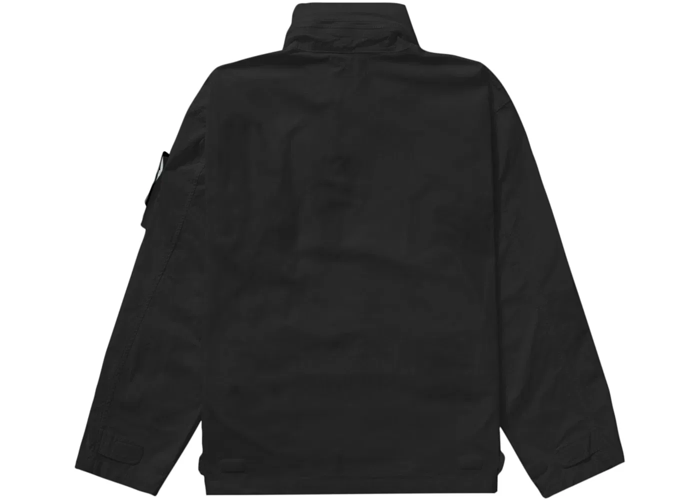 Мужская куртка с водоотталкивающей тканью Supreme Stone Island Cotton Cordura Shell Jacket, Black — фото 3