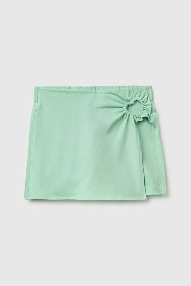 Детские шорты-юбка для девочек с принтом United Colors Of Benetton, Green