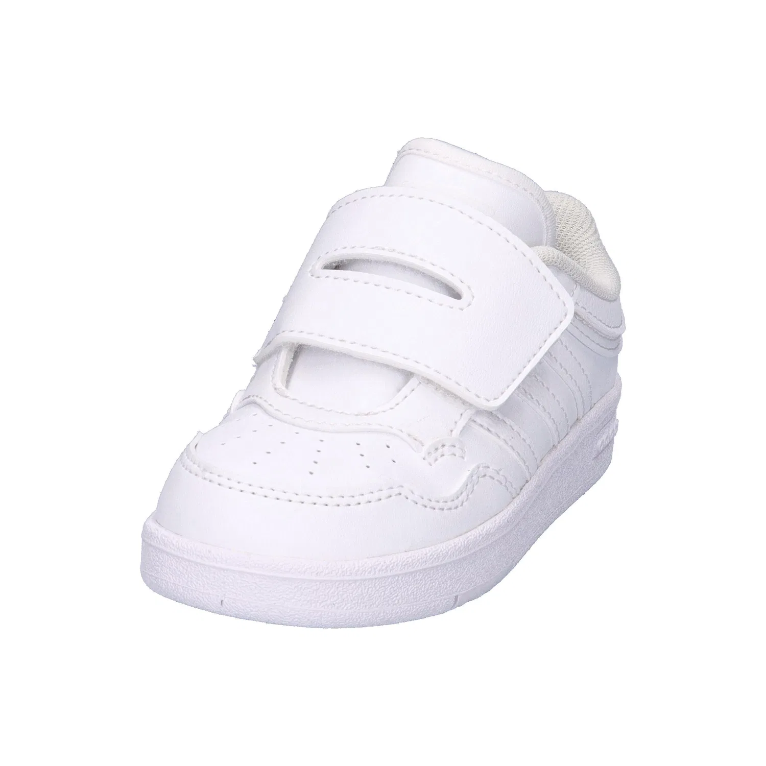 Детские кроссовки с липучкой HOOPS 4.0 CF I Adidas, Weiss Schwarz — фото 4