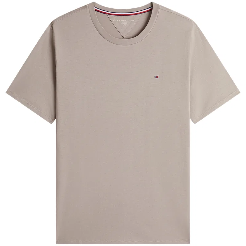 Мужская футболка с круглым вырезом Tommy Hilfiger, Camel PKB