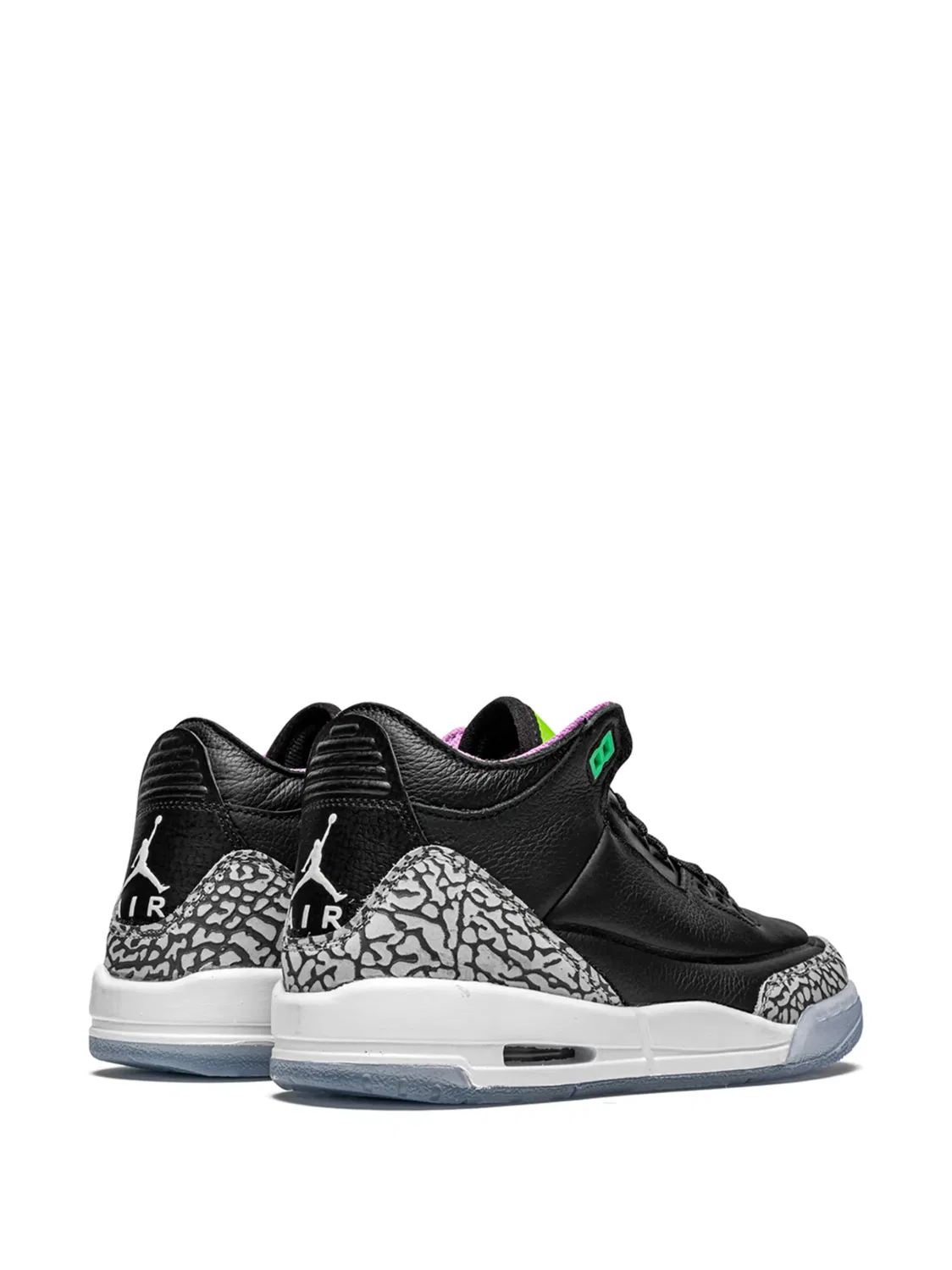 Кроссовки Jordan 3 Retro Electric Green — фото 4