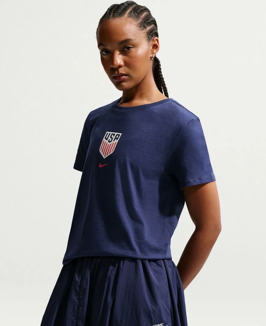 Футболка с длинным рукавом USA Crest Soccer Nike, Midnight Navy — фото 3