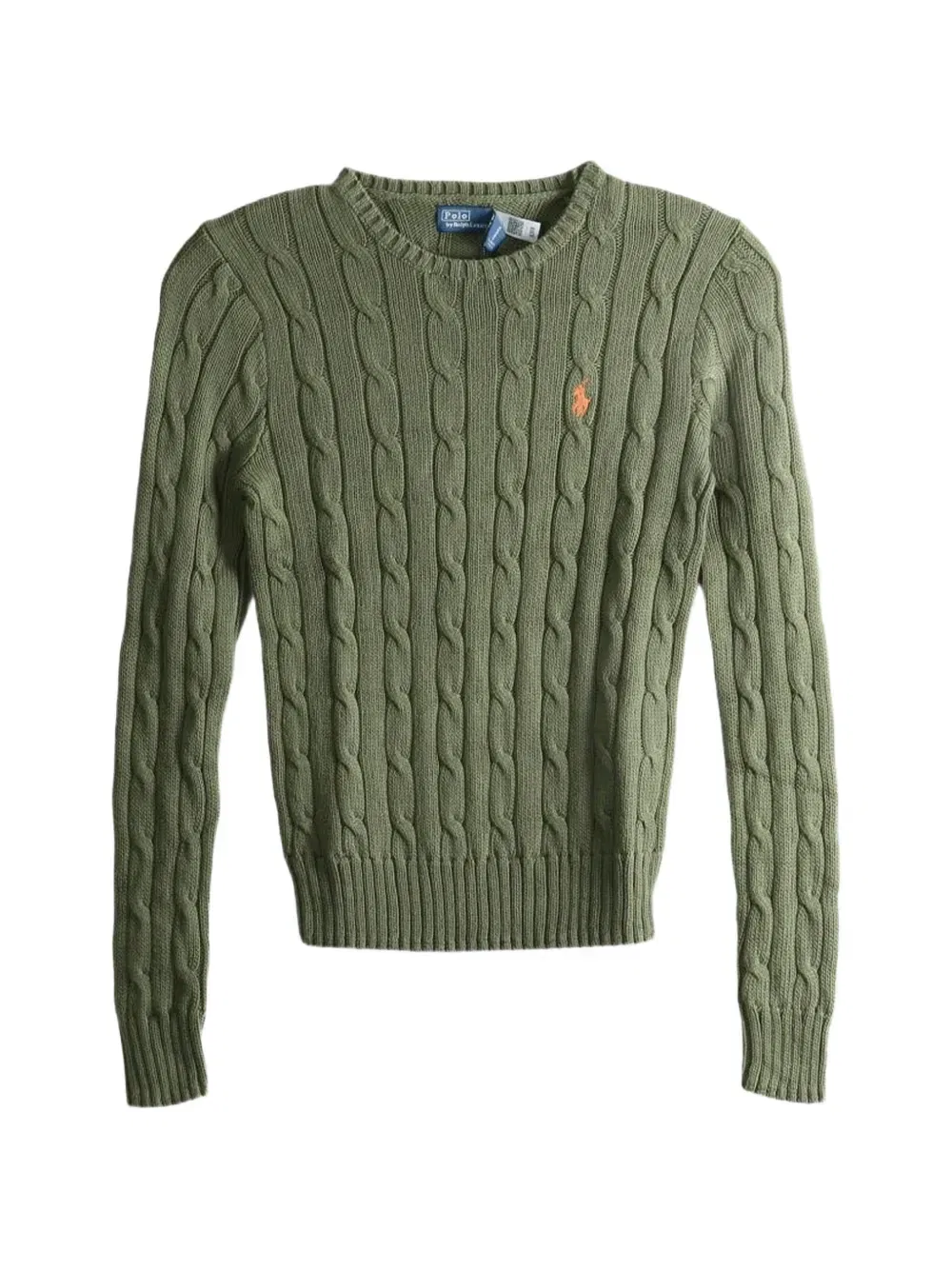Вязаный свитер Джулианна POLO RALPH LAUREN, зеленый