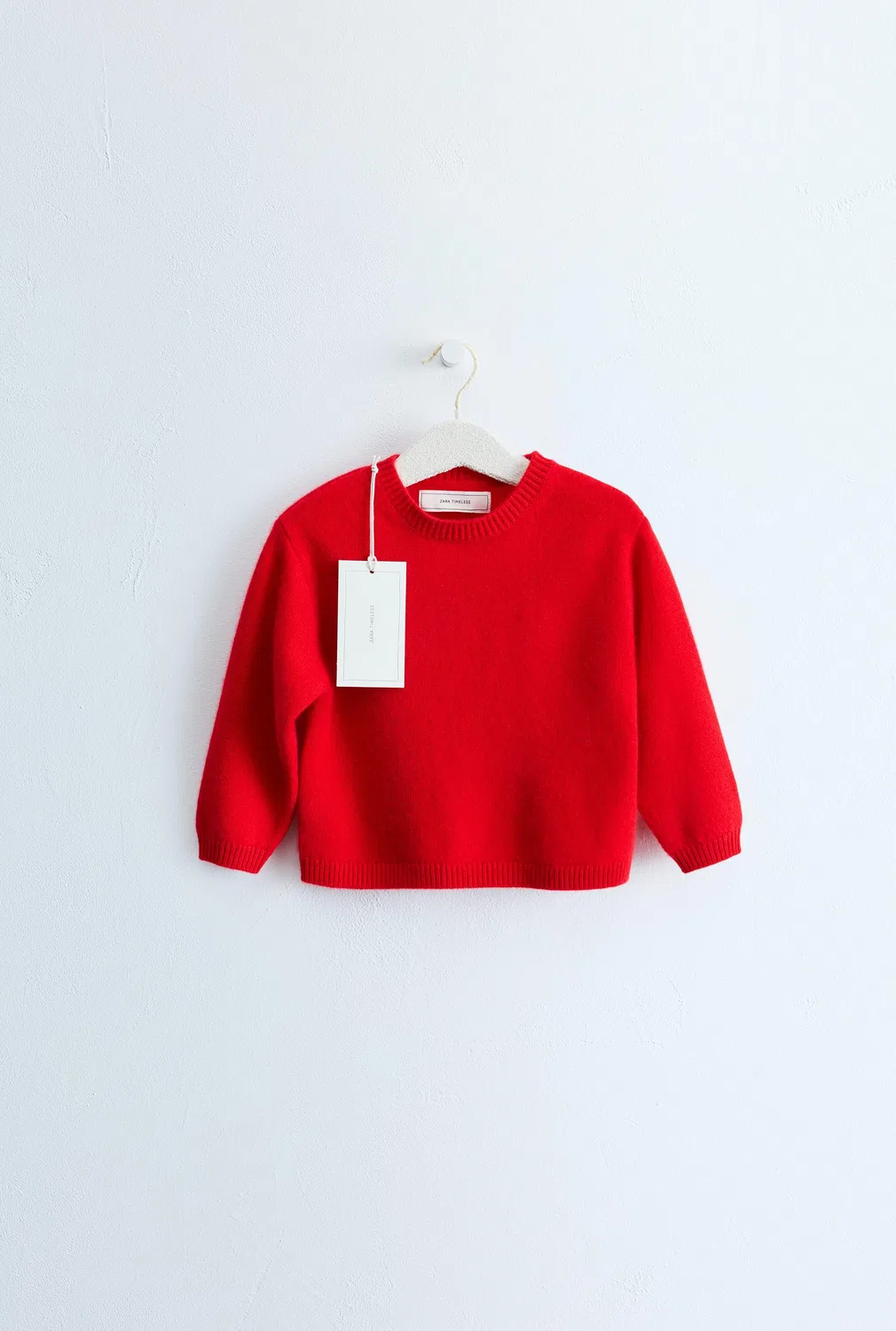 ZARA TIMELESS - Свитер из 100% кашмира, Red