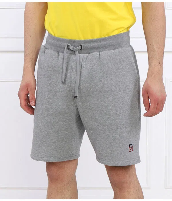Мужские шорты хлопковые Regular Fit Tommy Hilfiger, серый