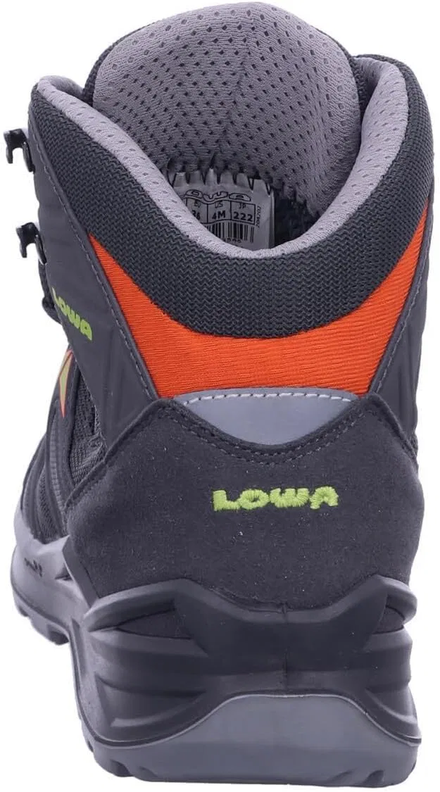 Детские ботинки с мембраной Innox PRO GTX MID Junior LOWA, Grey — фото 4