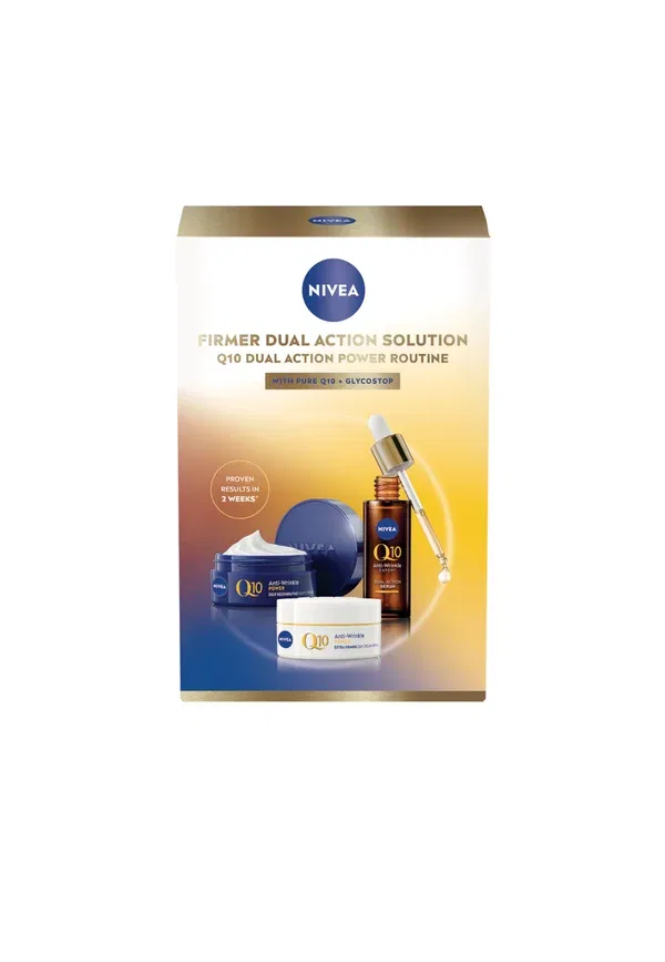 Набор средств против морщин Q10 dual action power routine (3 предмета) Nivea — фото 2